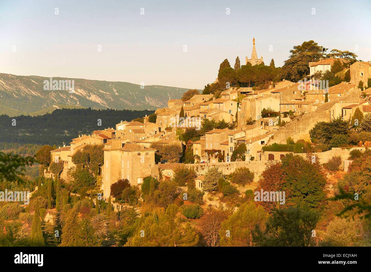 La France, Vaucluse, Le Parc Naturel Régional du Luberon (Parc Naturel Régional du Luberon), Bonnieux Banque D'Images