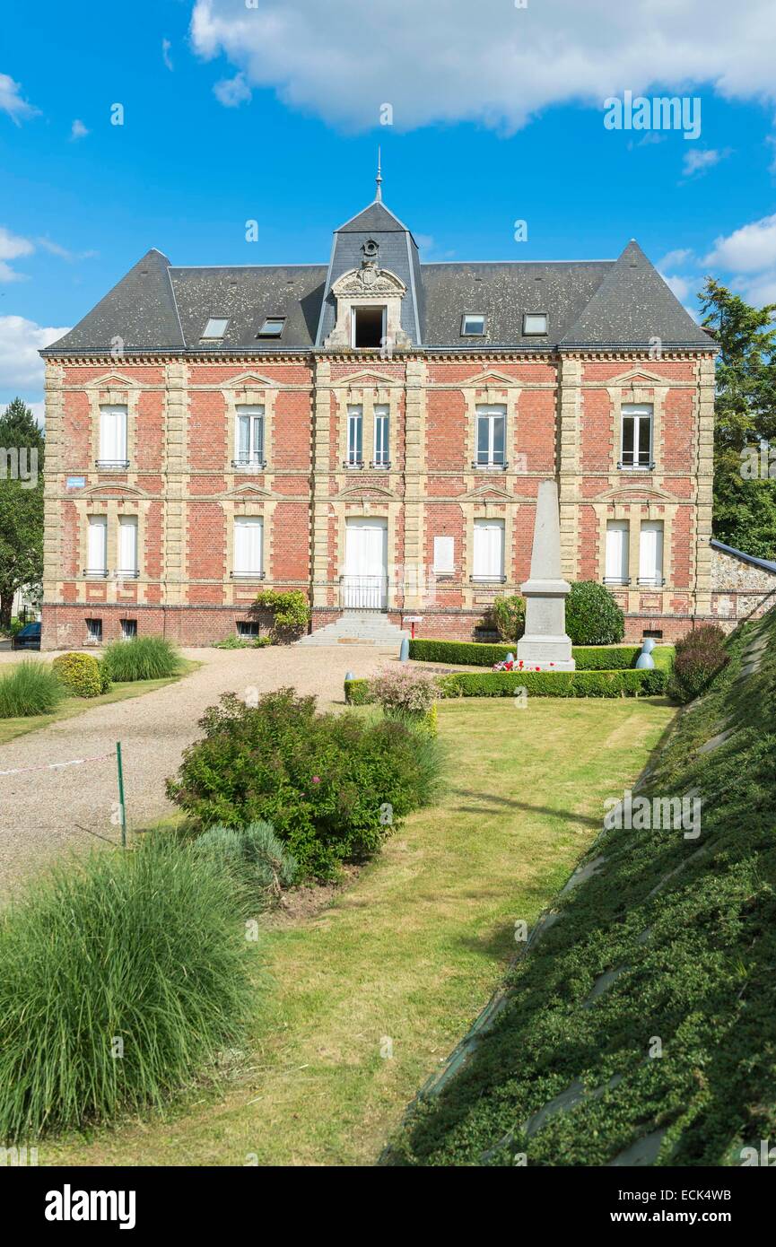 La France, l'Eure, Saint Georges du Vievre, Residence Grivilers (ancien poste de police) Banque D'Images