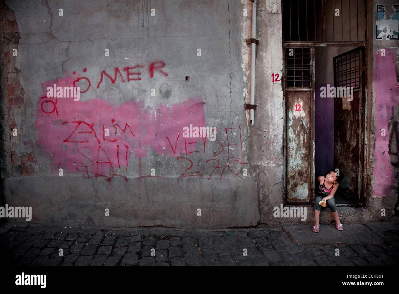 La Turquie, l'Anatolie orientale, Kurdistan, Diyarbakir Banque D'Images