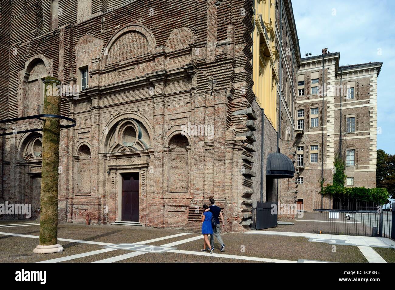 L'Italie, région du Piémont, ville de Turin, le Château de Rivoli, Musée d'Art Contemporain Banque D'Images