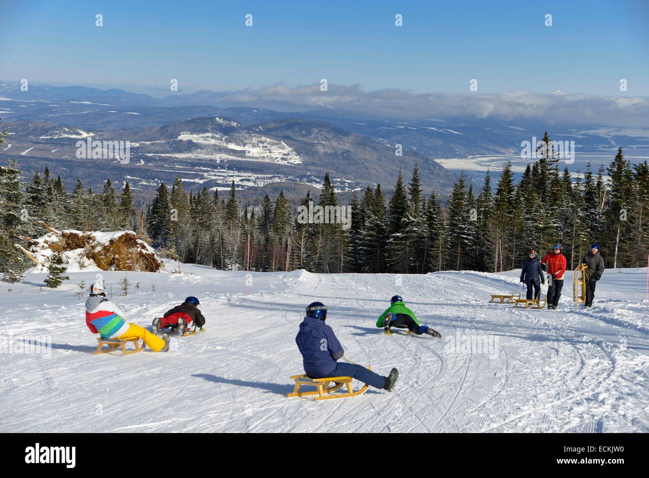 Canada, Quebec Province, région de Charlevoix, Petite rivière Saint