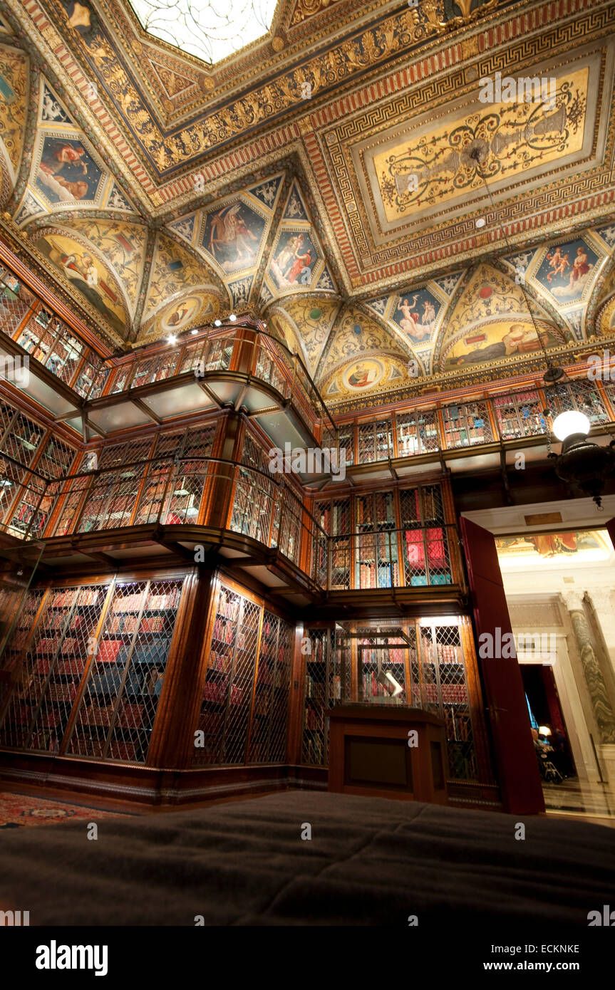 Usa, New York, Manhattan, Morgan Library and Museum Banque D'Images