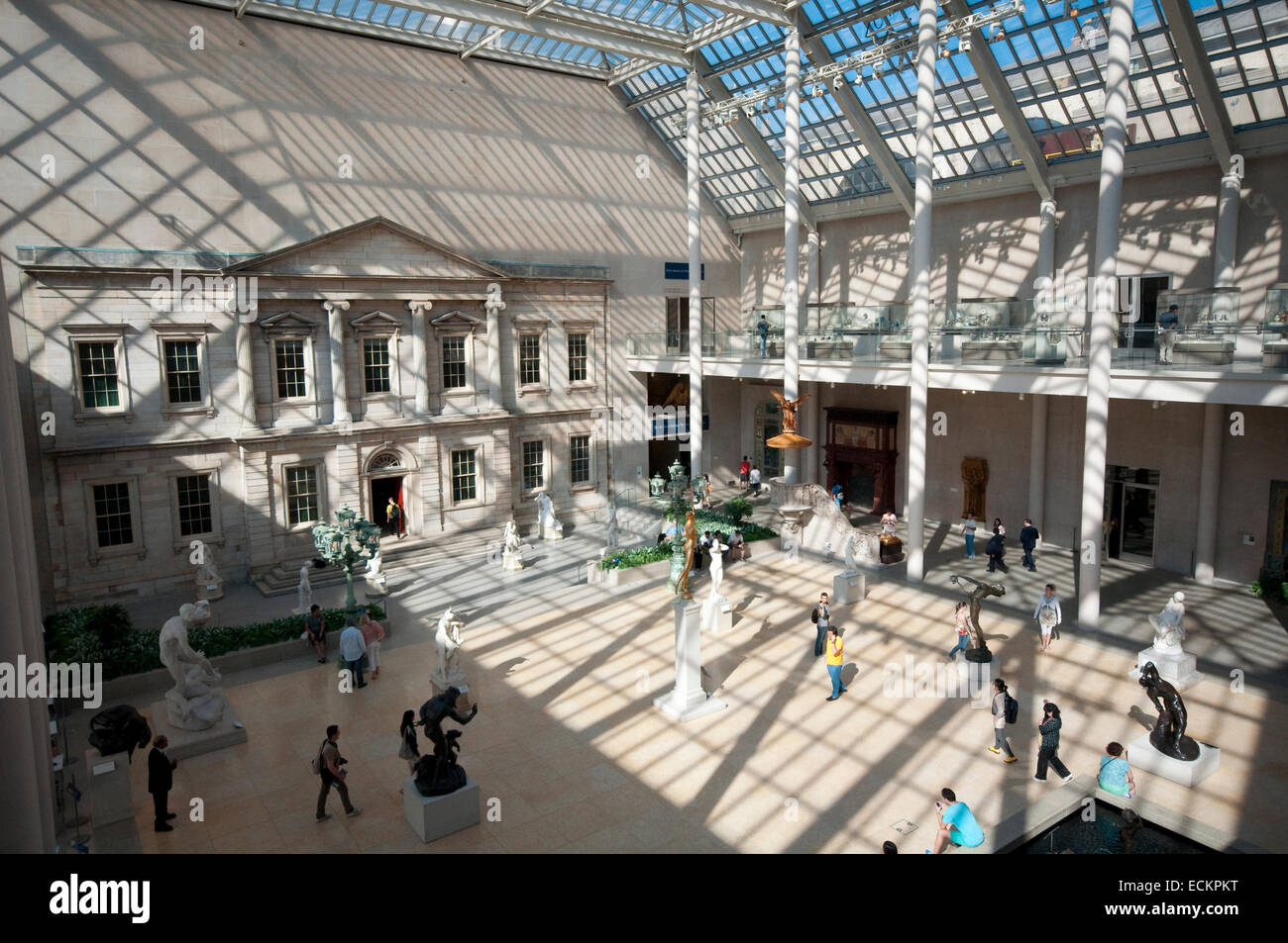 United States, New York, Manhattan, East Side, Metropolitan Museum of Art, la Cour Engelhard Banque D'Images