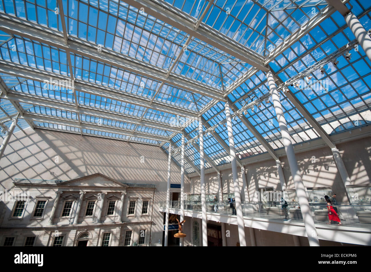 United States, New York, Manhattan, East Side, Metropolitan Museum of Art, la Cour Engelhard Banque D'Images