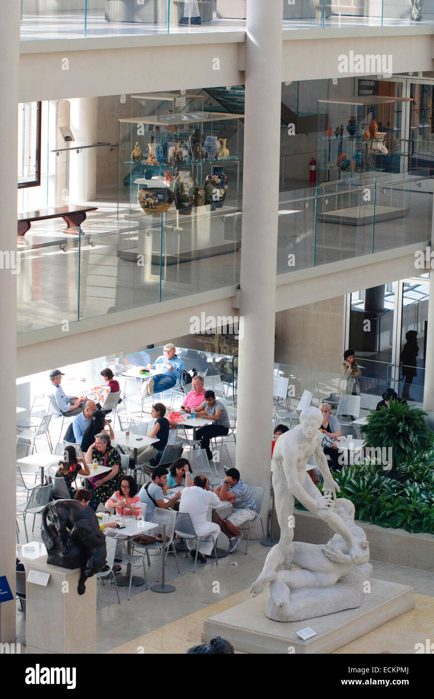 United States, New York, Manhattan, East Side, Metropolitan Museum of Art Banque D'Images