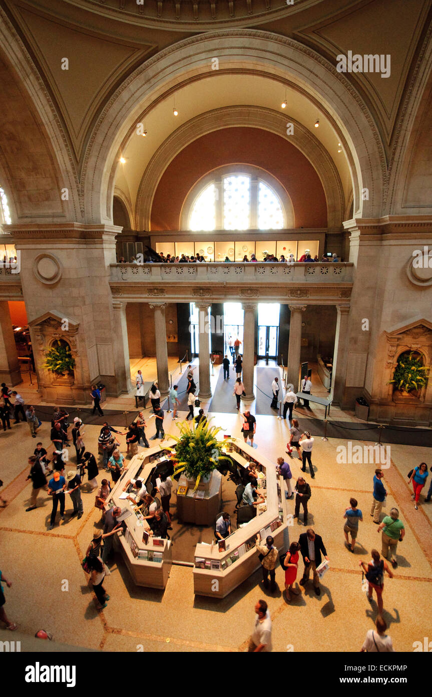 United States, New York, Manhattan, East Side, Metropolitan Museum of Art Banque D'Images