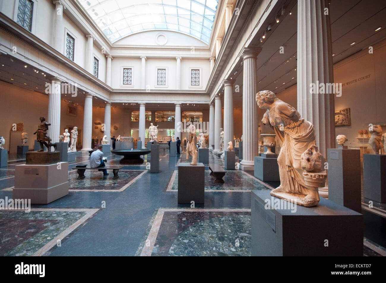 United States, New York, Manhattan, East Side, Metropolitan Museum of Art Banque D'Images