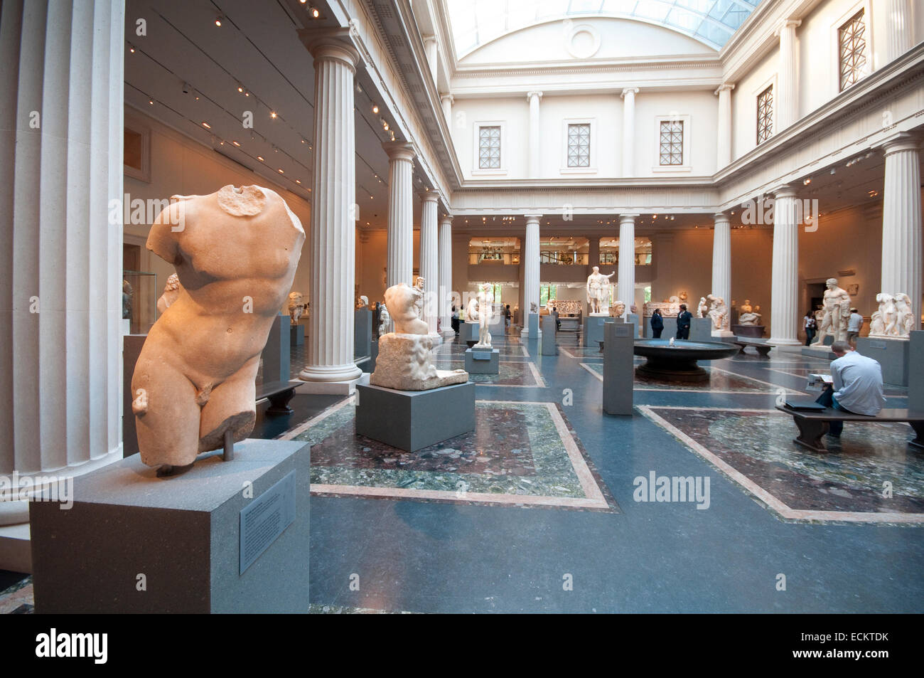 United States, New York, Manhattan, East Side, Metropolitan Museum of Art Banque D'Images