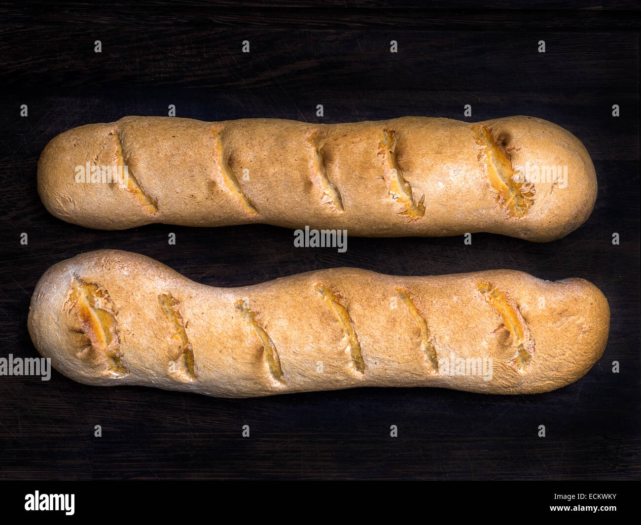 Pain de blé maison frais de la Owen Banque D'Images