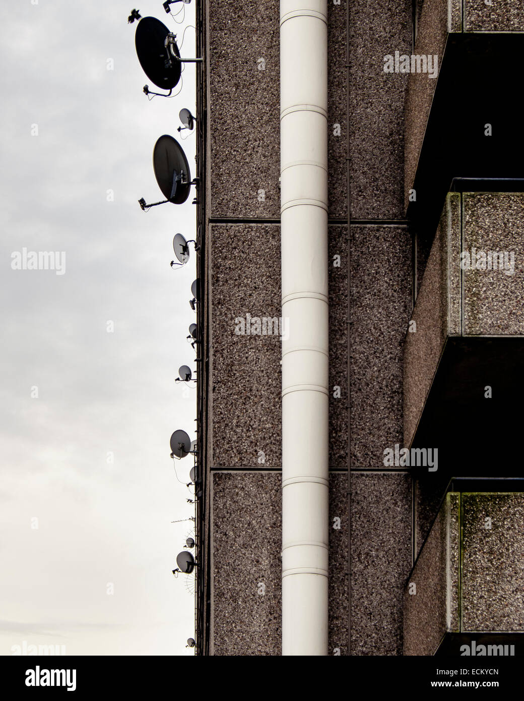 Scholey House, sur la succession, Winstanley adjacent à Clapham Junction station, et géré par le Conseil de Wandsworth Banque D'Images