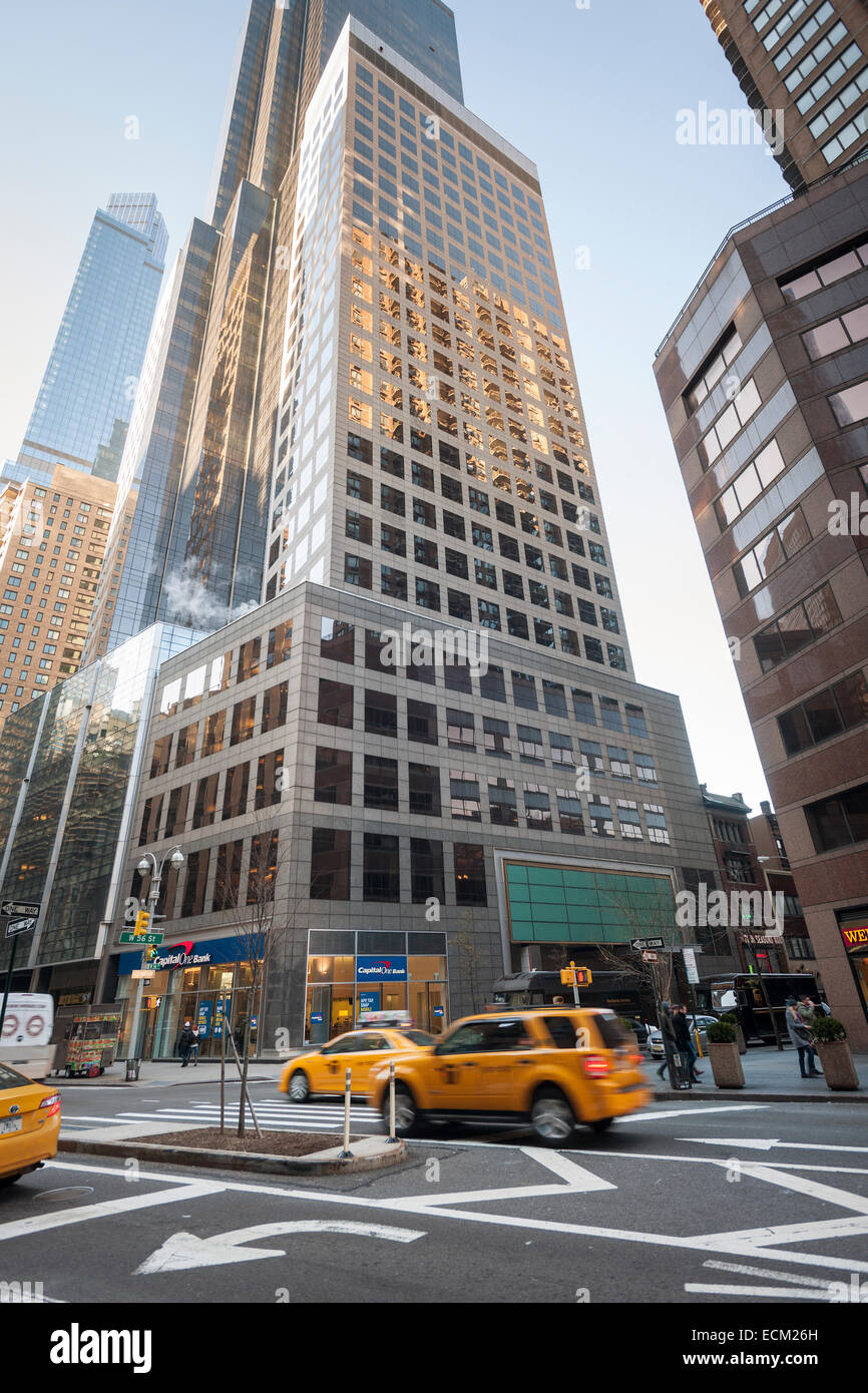 La célébrité rempli Park Imperial condominiums au 230 West 56 Street à New York le Samedi, Décembre 13, 2014. (© Richard B. Levine) Banque D'Images