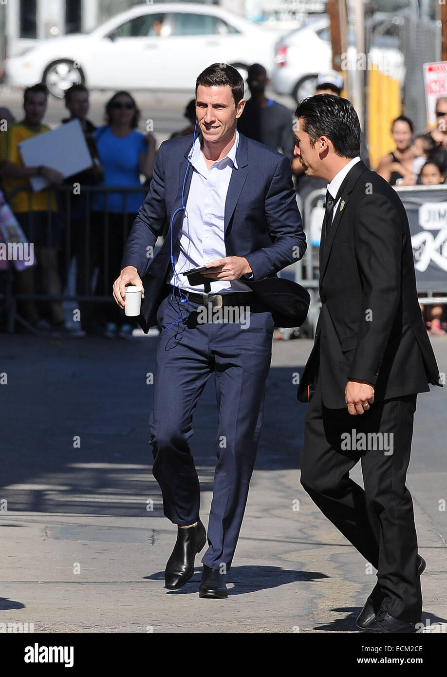 Orange est le nouveau noir star Pablo Schreiber arrive à Jimmy Kimmel comprend : Pablo Schreiber Où : Los Angeles, California, United States Quand : 12 Juin 2014 Banque D'Images