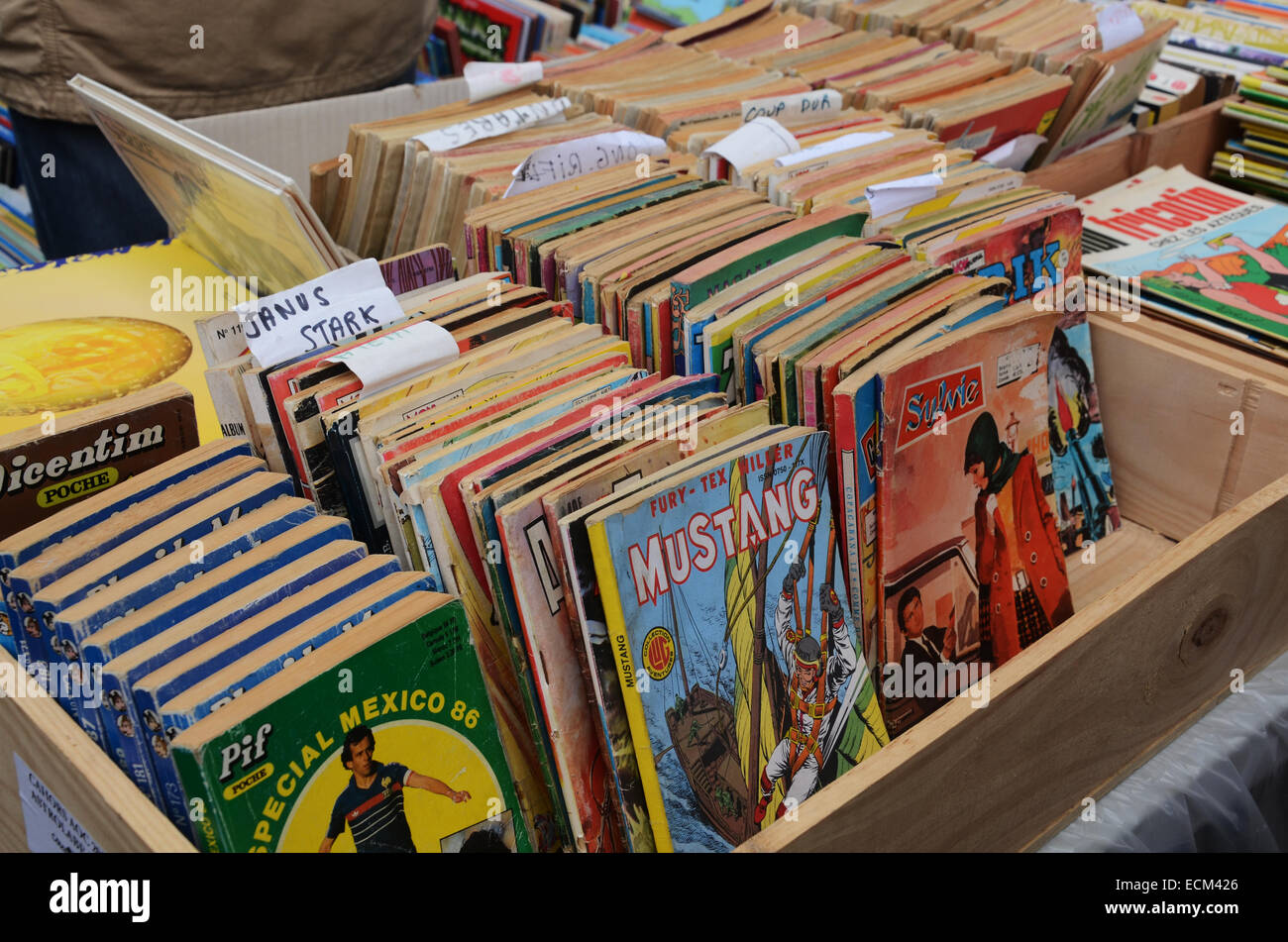 Braderie de Lille, Rijssel France. Banque D'Images