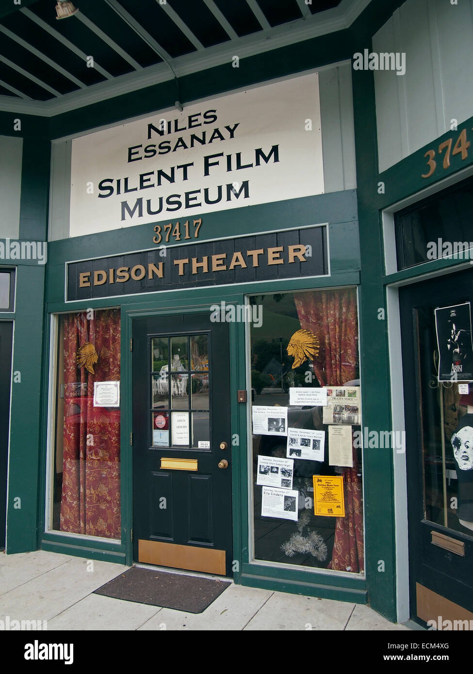 Niles Essanay Silent film Museum, Fremont, Californie Banque D'Images