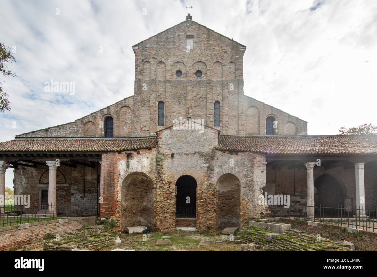 La Cathédrale de Santa Maria Assunta, Torcello, Venise Banque D'Images