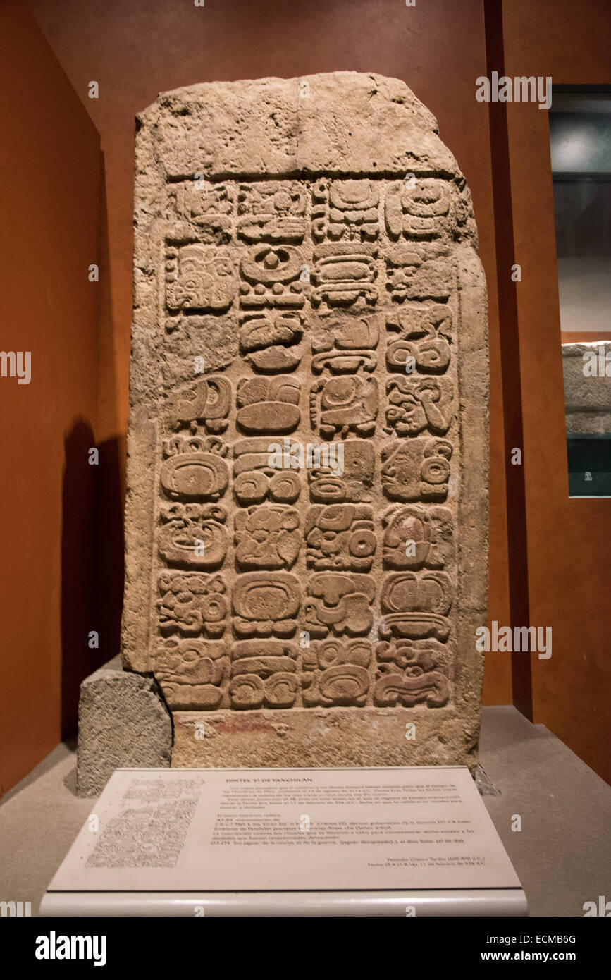 Le Musée National d'anthropologie,Mexico,Mexique Banque D'Images