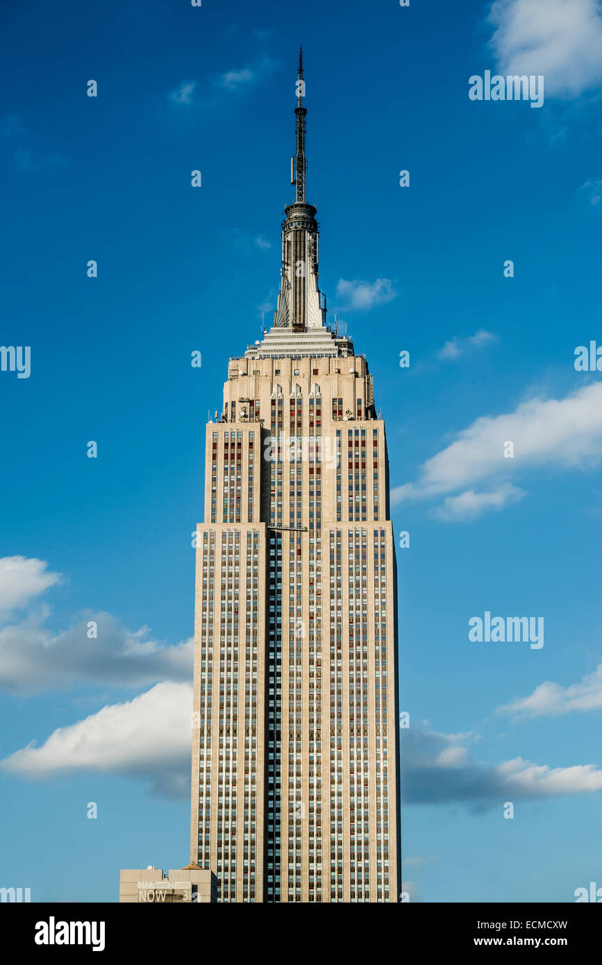 Empire State Building, Manhattan, New York City, New York, United States Banque D'Images