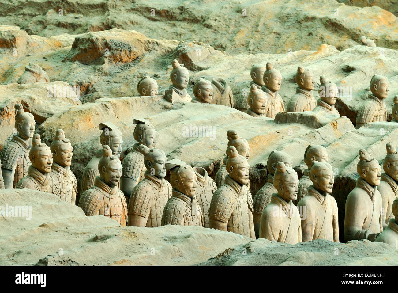 L'Armée de terre cuite, Hall 1, mausolée du premier empereur Qin, Xi'an