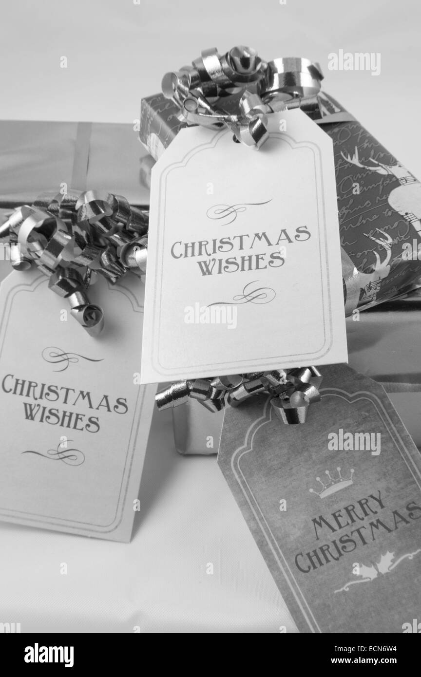 Cadeaux de Noël Banque D'Images