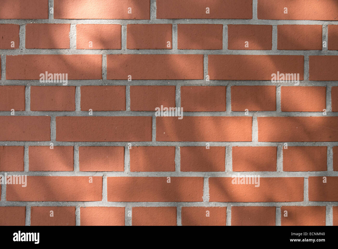 Un lightreflections avec une certaine texture brickwall Banque D'Images