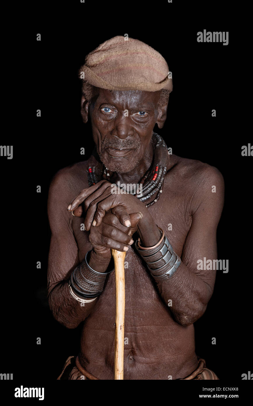 Himba chef Banque D'Images
