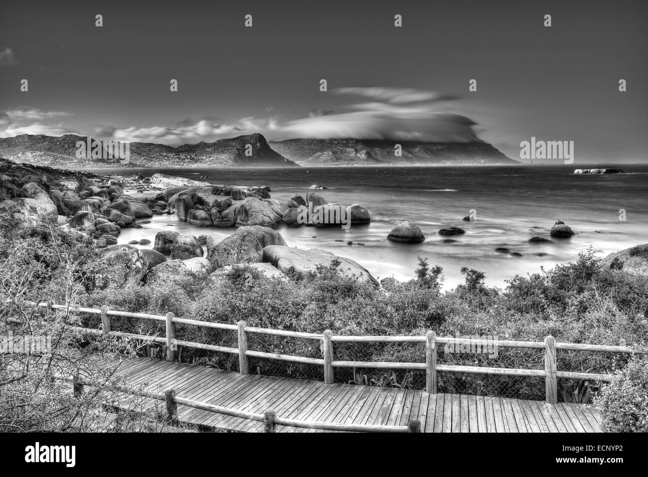 Table Mountain à Cape Town Banque D'Images