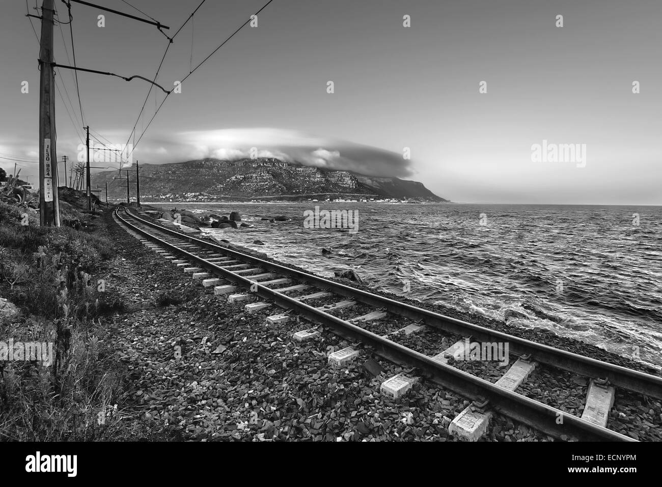 Table Mountain à Cape Town Banque D'Images