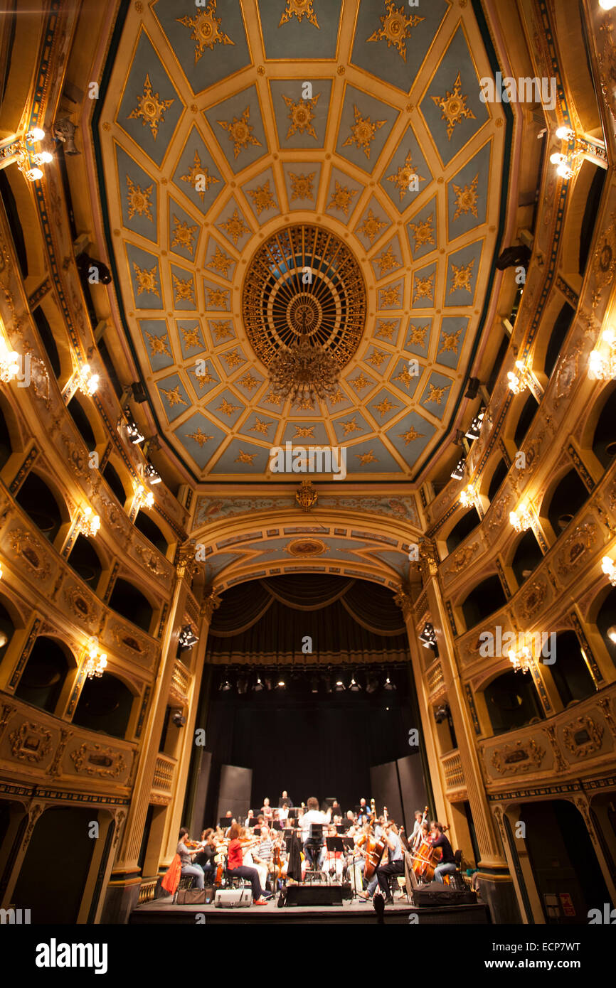 Théâtre Manoel, La Valette, Malte Banque D'Images