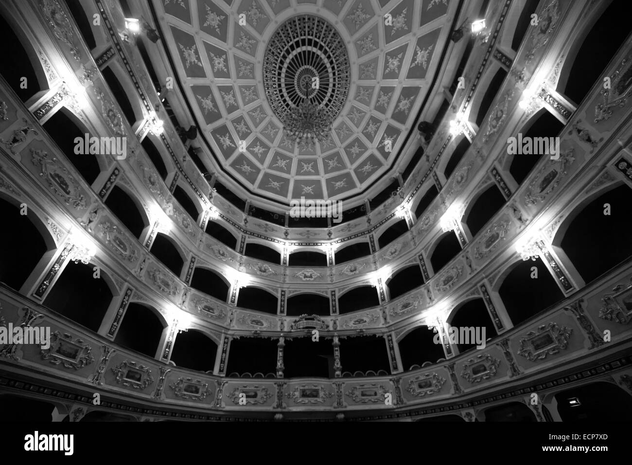 Théâtre Manoel, La Valette, Malte Banque D'Images