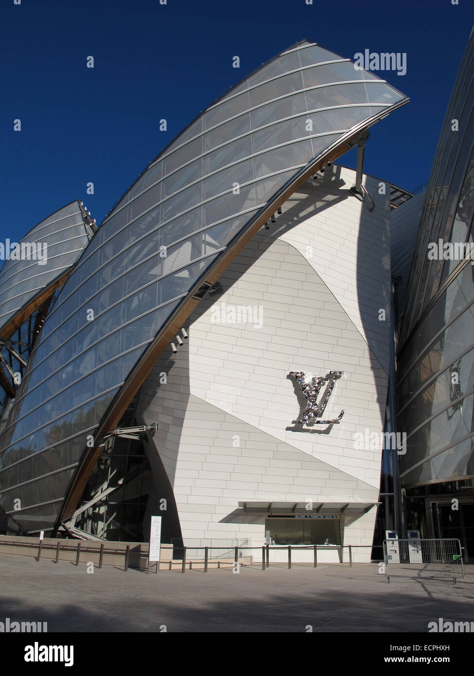 Fondation Louis Vuitton,architecte Frank Gehry,Musée d&#39;art contemporain,Bois de Boulogne,Paris ...