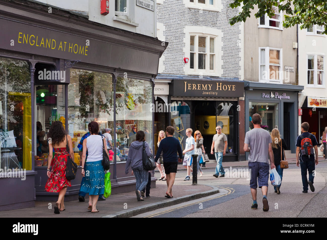 Boutiques dans les ruelles TRIMESTRE, BRIGHTON, station balnéaire, station balnéaire, Sussex, Angleterre, Grande-Bretagne Banque D'Images