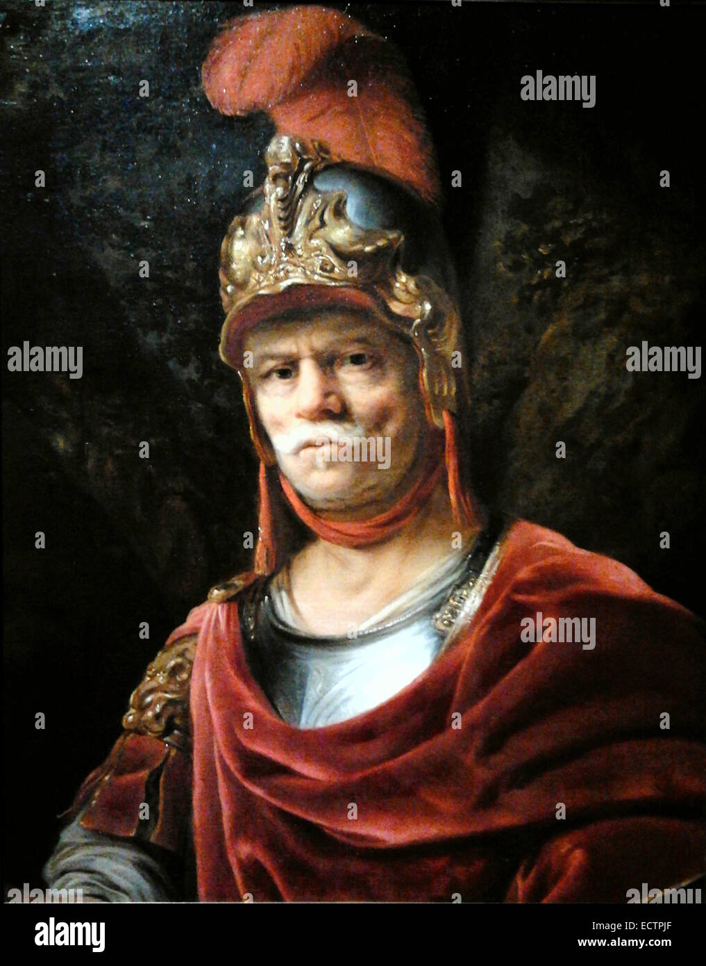 Dans l'homme casque d'or (Mars), par Ferdinand Bol Banque D'Images