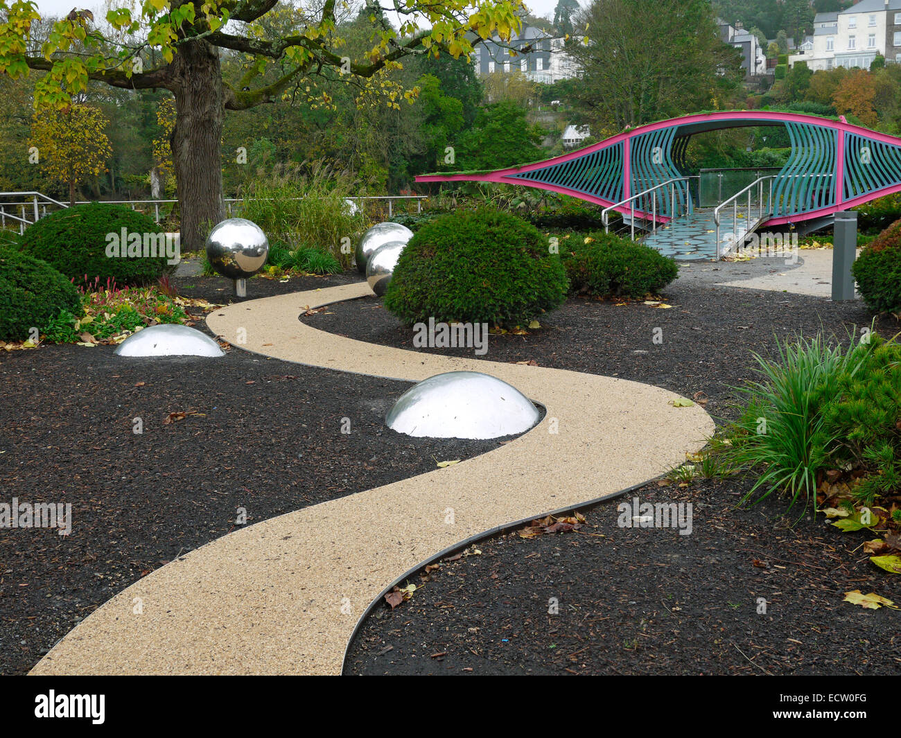 Irish Sky Garden par Diarmuid Gavin à Mardyke Gardens, Fitzgerald Park, Cork, Irlande. Banque D'Images