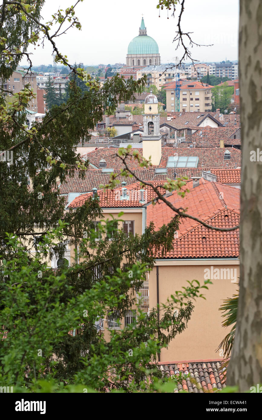 Vue panoramique de la ville d'Udine, Italie Banque D'Images