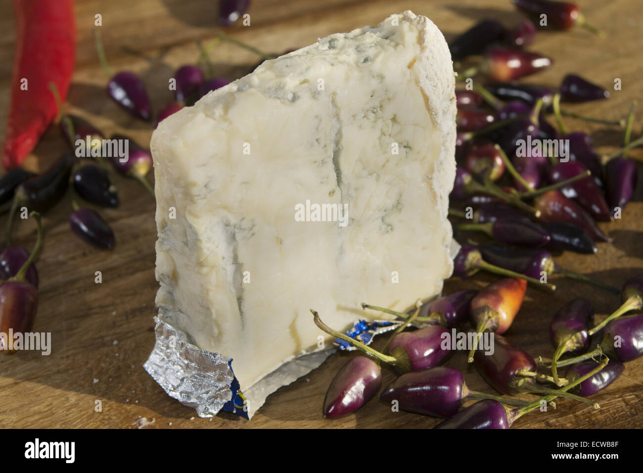 Produit typiquement italien : fromage gorgonzola Banque D'Images