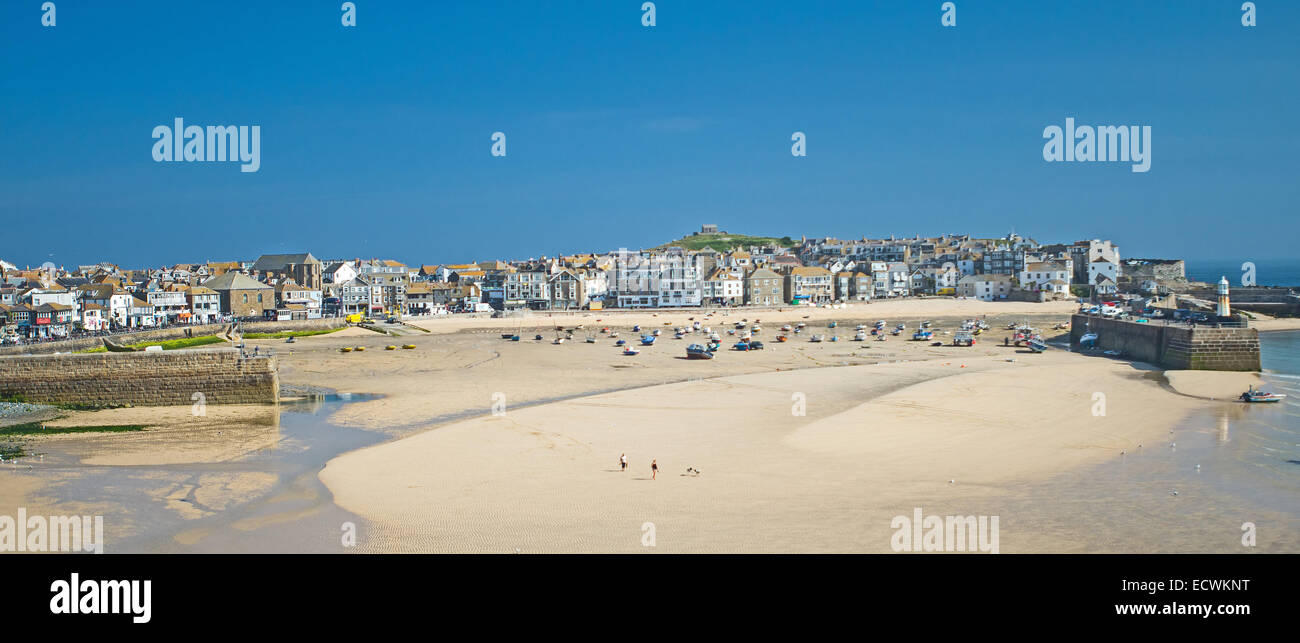 St . Ives Cornwall accueille le Sommet du G7 de 2021. Banque D'Images