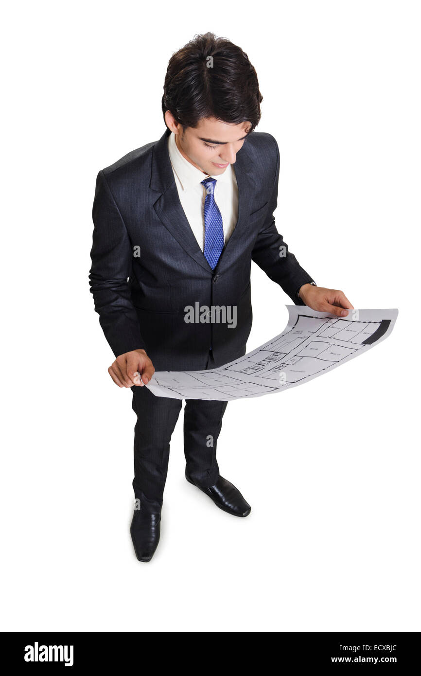 1 l'homme d'affaires indien Banque D'Images