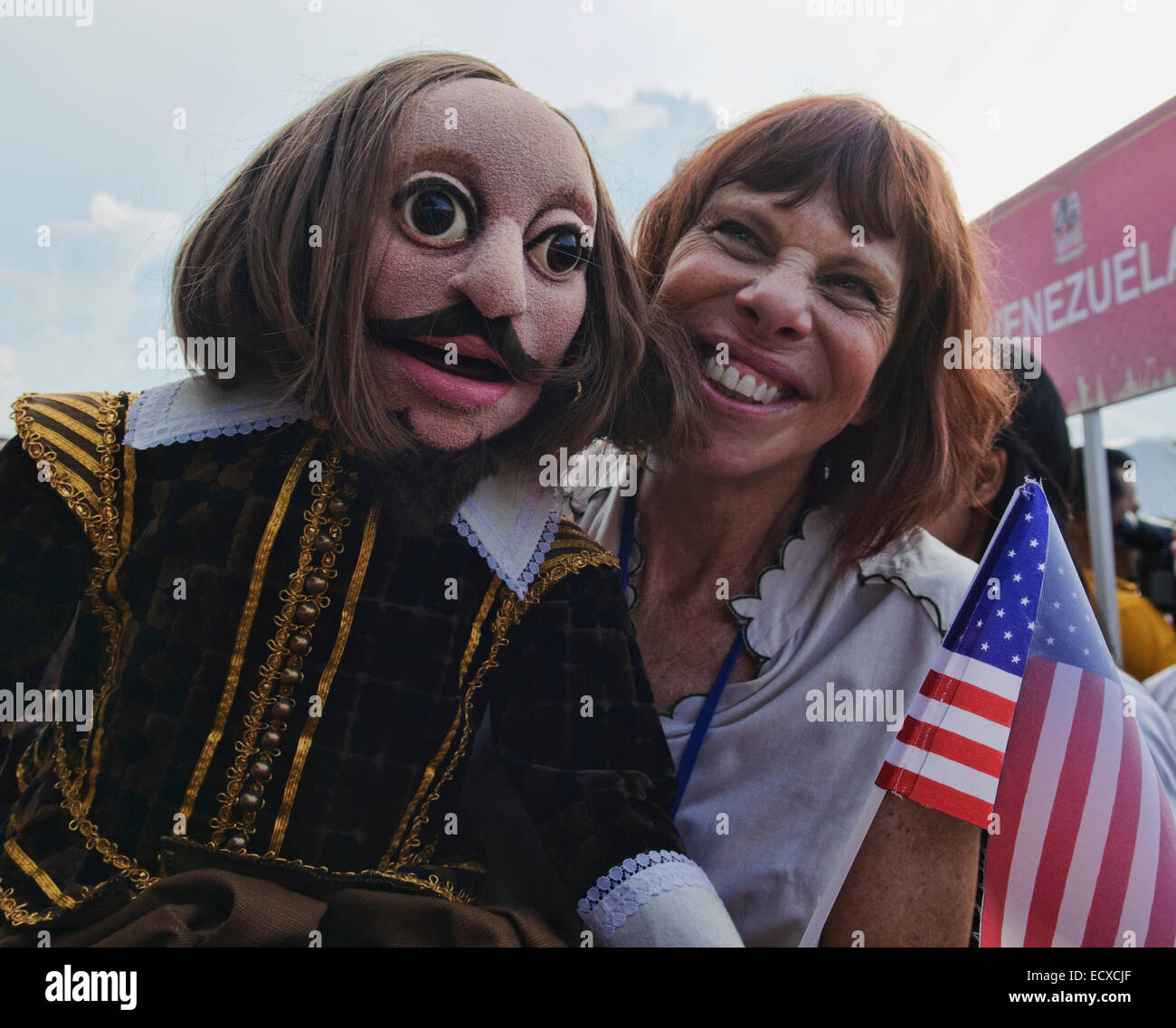 Marionnette américaine interprète lors du Festival de la Marionnette à  Bangkok, Thaïlande Photo Stock - Alamy