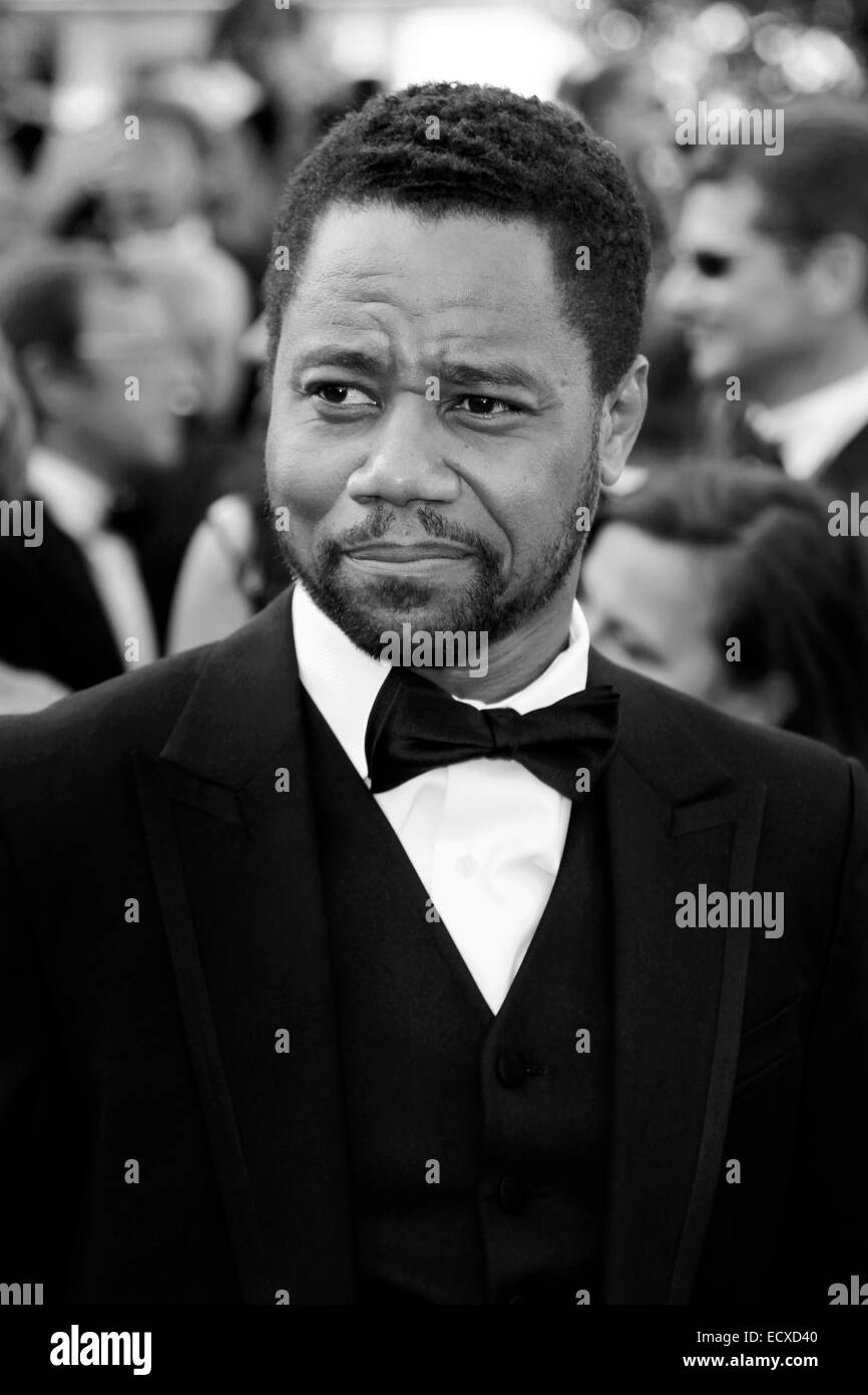 CANNES, FRANCE - 24 MAI : Acteur Cuba Gooding Jr. arrive pour la projection de 'la Paperboy' pendant la 65e Cannes Film Festiva Banque D'Images
