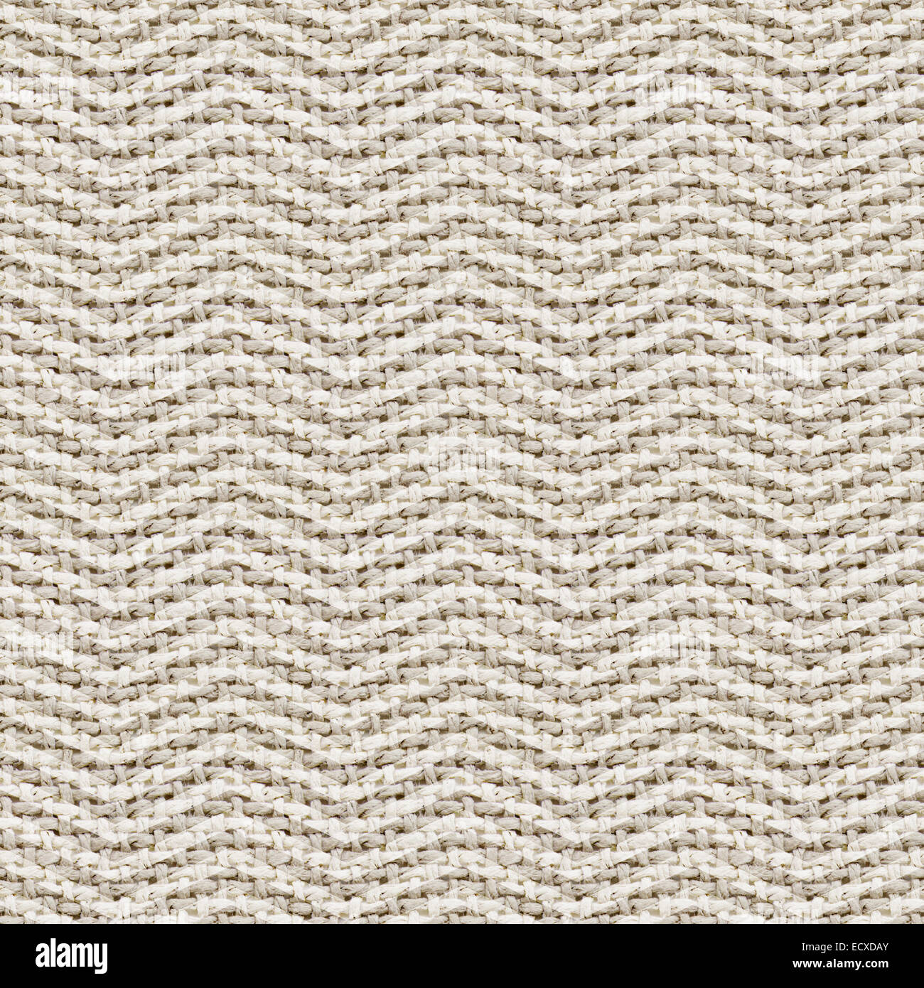 La texture de la toile de jute naturel papier numérique avec chevron - raccordable, modèle sans couture Banque D'Images