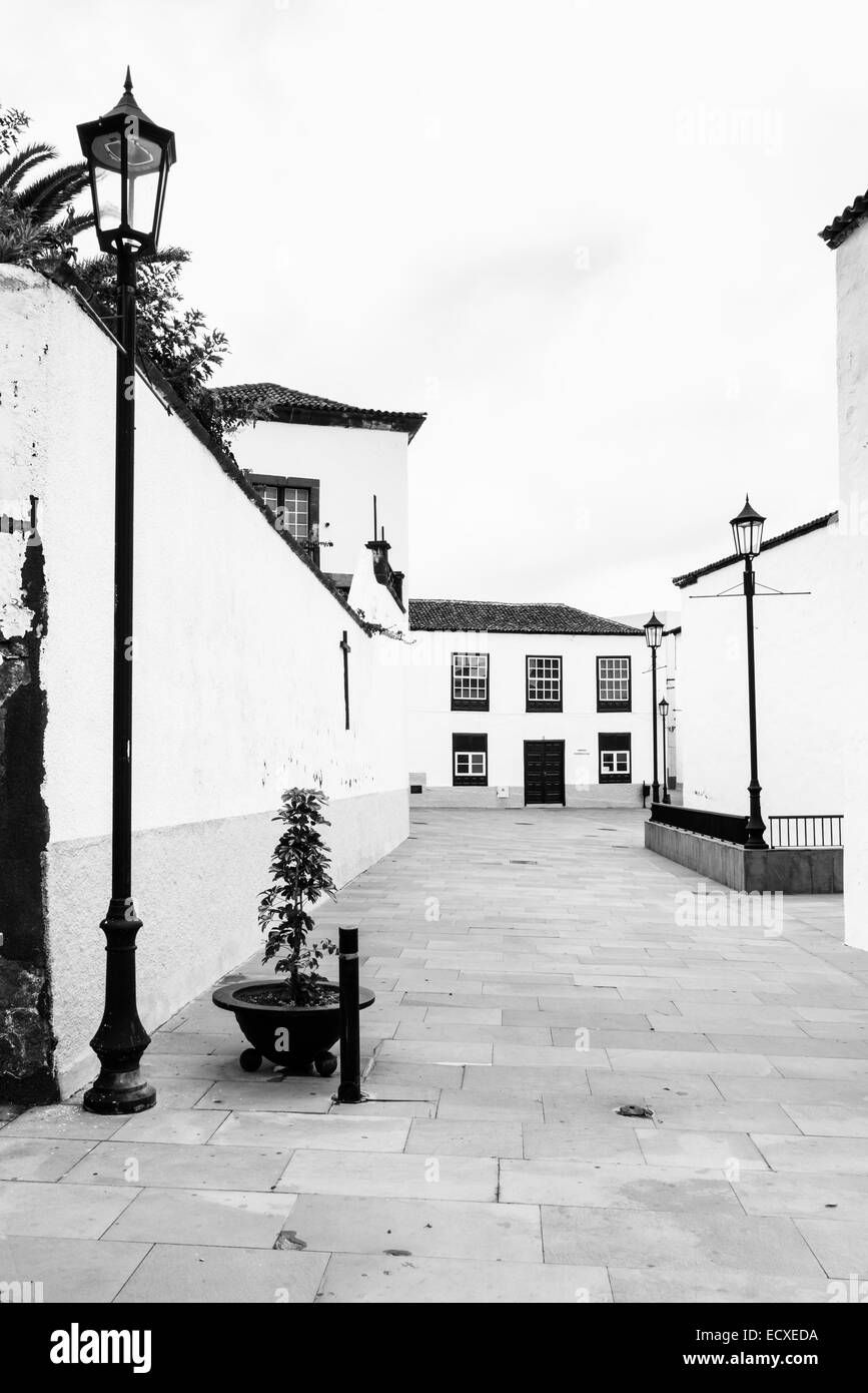 San Juan de la Rambla. Village historique sur la côte nord, l'ouest de Puerto de la Cruz. Banque D'Images