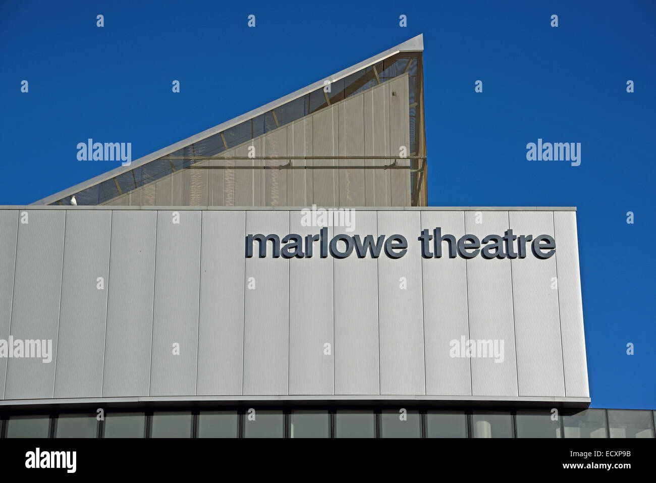 Le théâtre Marlowe à Canterbury, Kent, UK est un établissement moderne ouvert en 2011. Banque D'Images