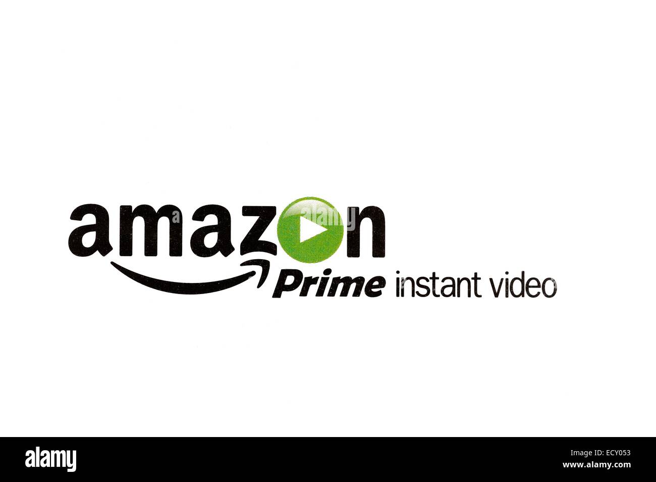 Amazon instant video premier logo design Banque D'Images
