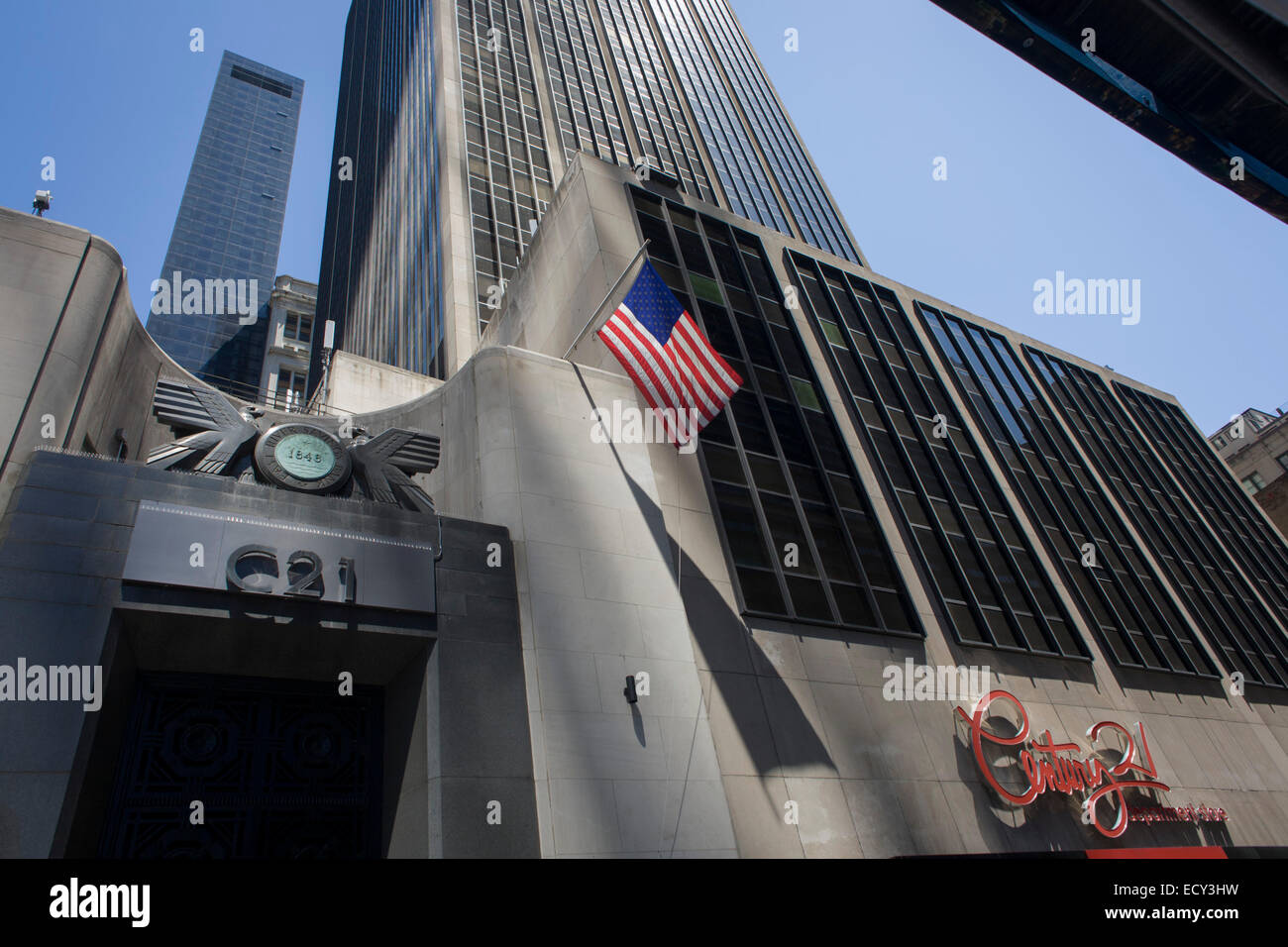 L'East River Savings Bank dans le Lower Manhattan, New York City (voir description ..) Banque D'Images