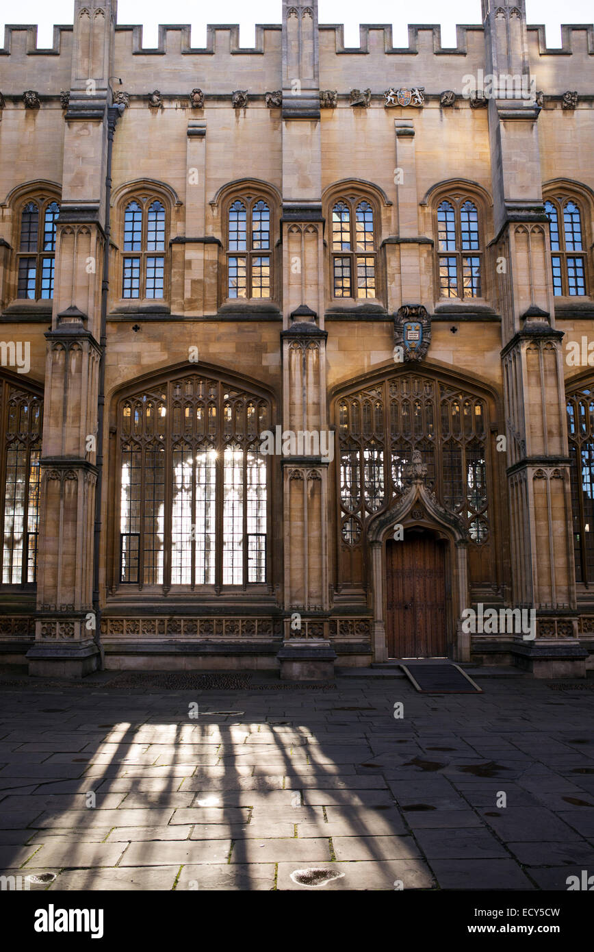 Bodleian Library Divinity School Building architecture. Oxford, Angleterre Banque D'Images