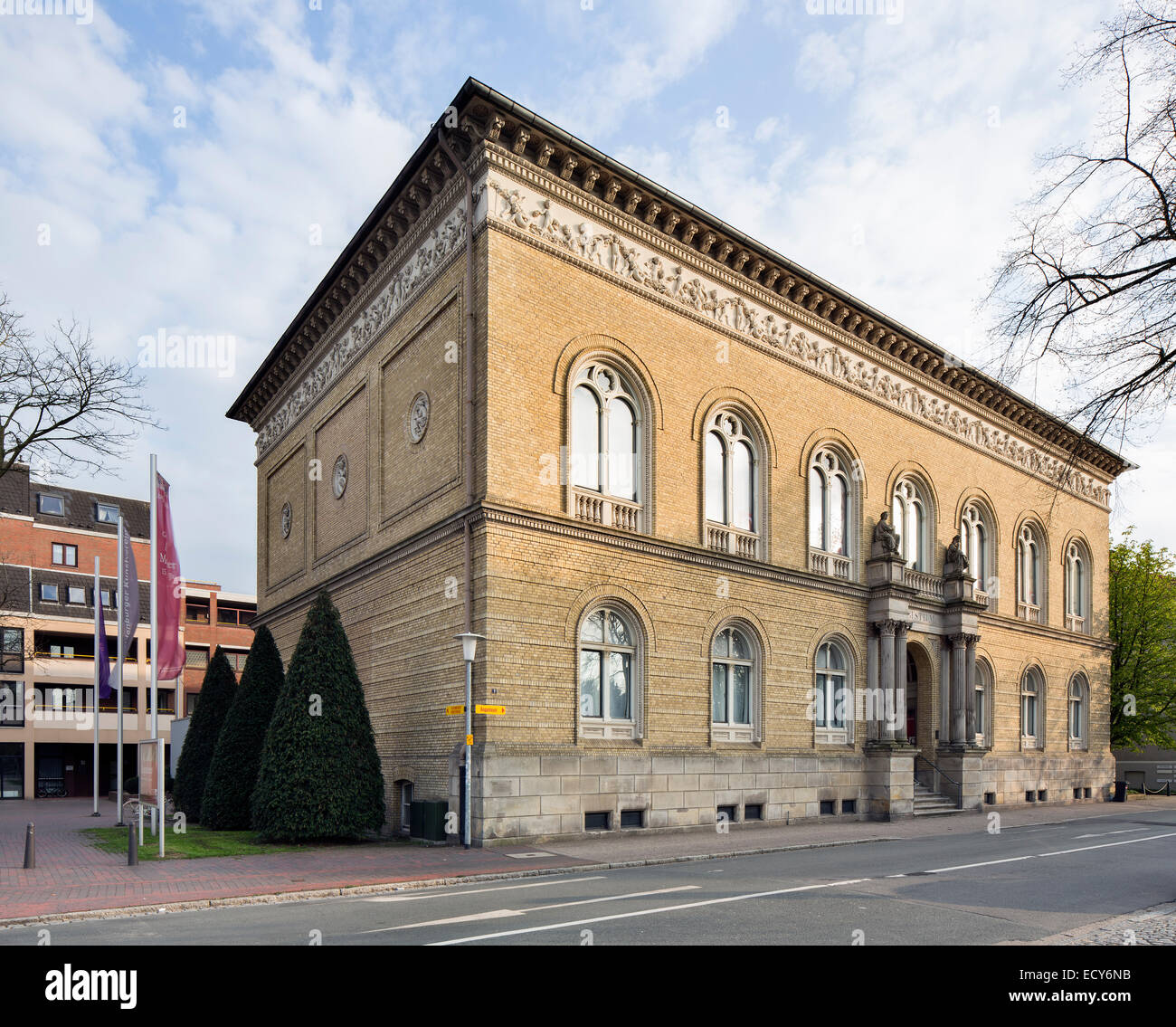 Augusteum Oldenburg, State Museum pour l'Art et l'histoire culturelle avec l'ancien maître Photo Gallery, Oldenbourg, Basse-Saxe Banque D'Images