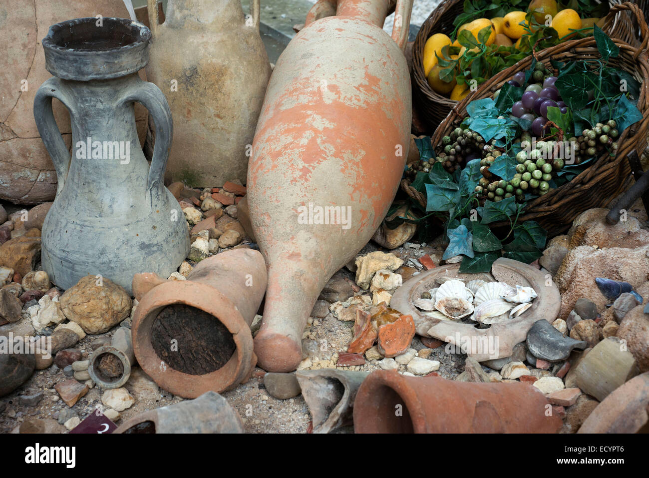 Musée Horreum Romain. Narbonne. La France. L'Horreum est le seul édifice datant de l'époque classique qui peut encore être vu dans Banque D'Images