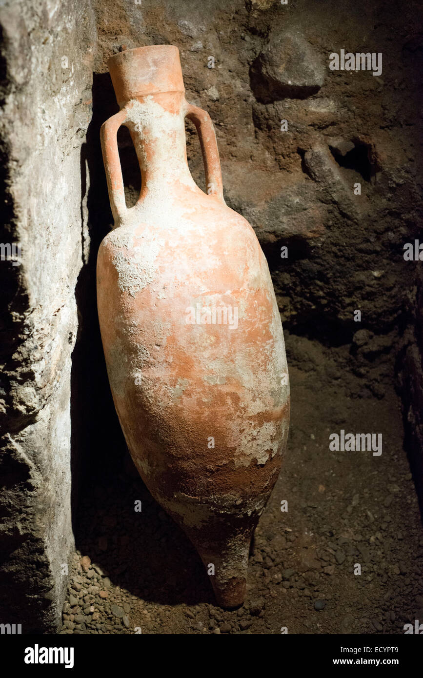 Musée Horreum Romain. Narbonne. La France. L'Horreum est le seul édifice datant de l'époque classique qui peut encore être vu dans Banque D'Images