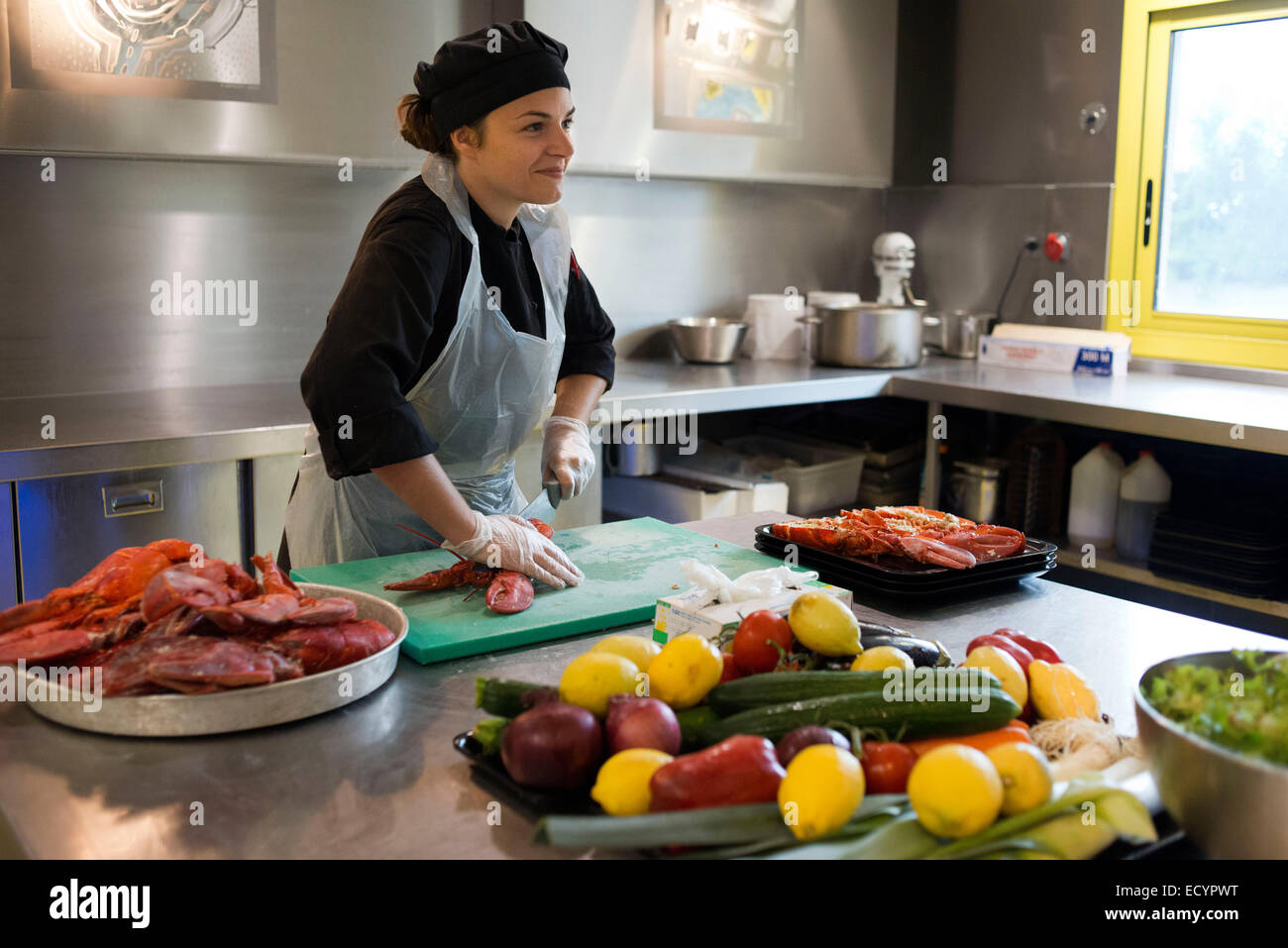 Les Grands buffets du restaurant. Narbonne. La France. La tradition sans limites ! Les Grands buffets met vous emmener en voyage e Banque D'Images