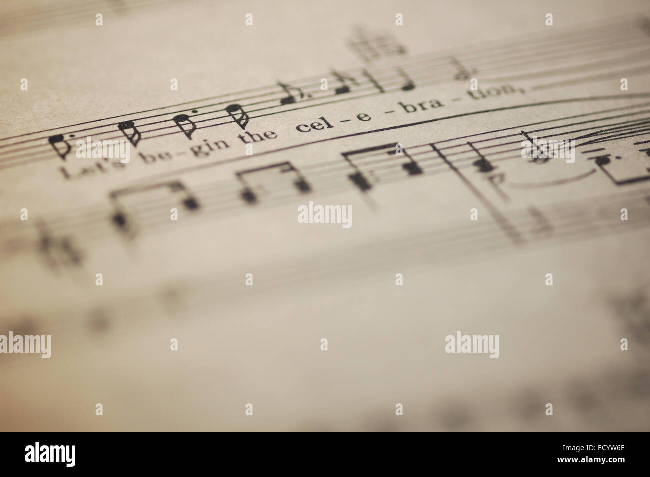 Partitions anciennes Banque de photographies et d’images à haute résolution Alamy